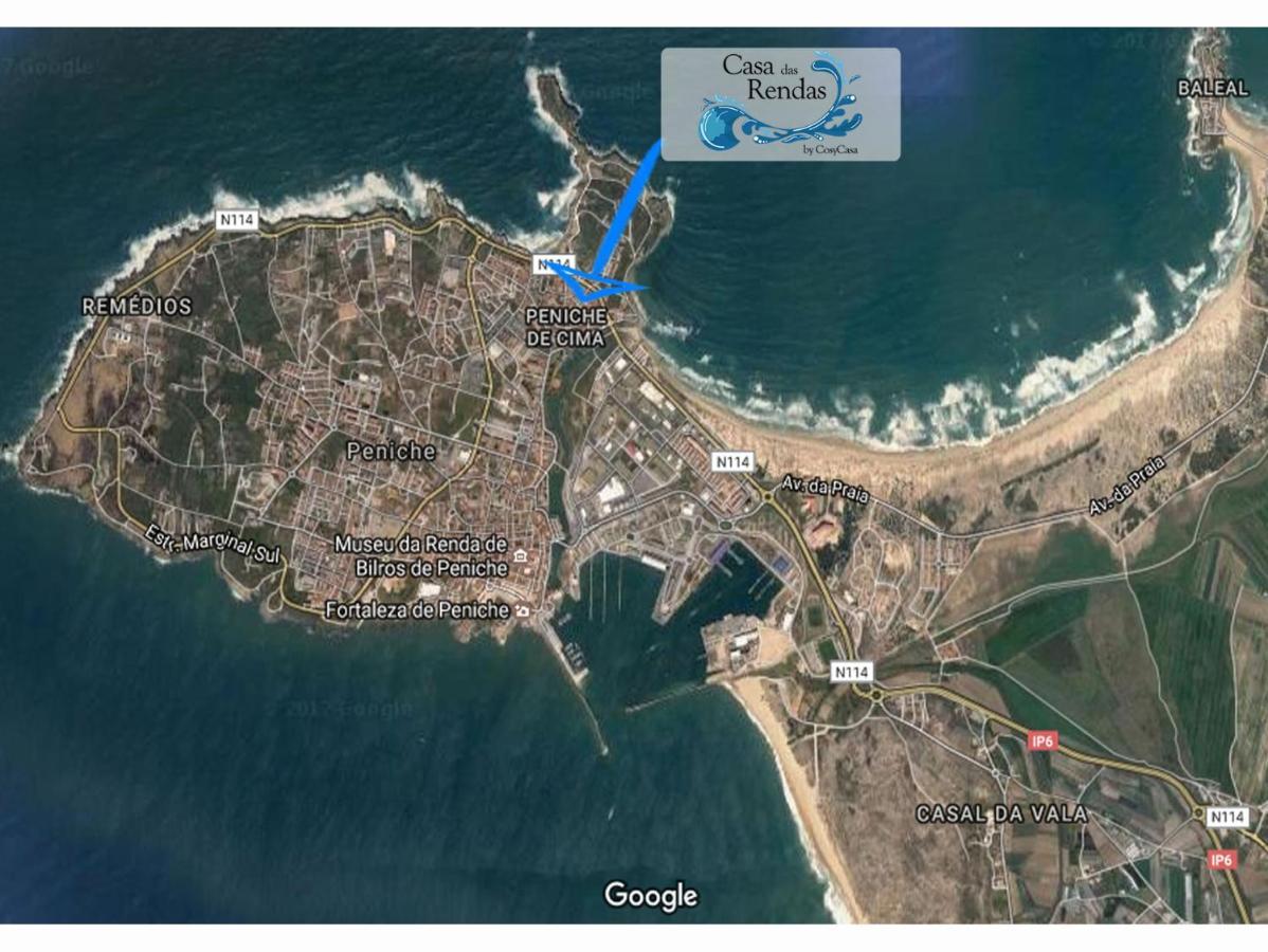 Casa Das Rendas By Cosycasa Praia Peniche Eksteriør billede